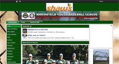 Desktop Screenshot of marshfieldyouthbaseball.com